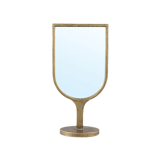 Jailil Oval Metal Wall Mirror