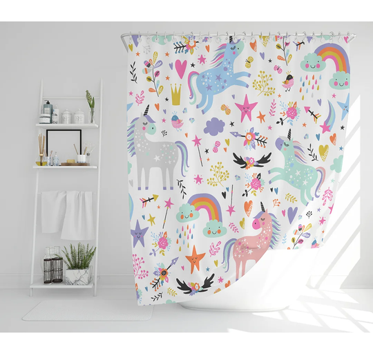 Ella-Marie Polyester Shower Curtain