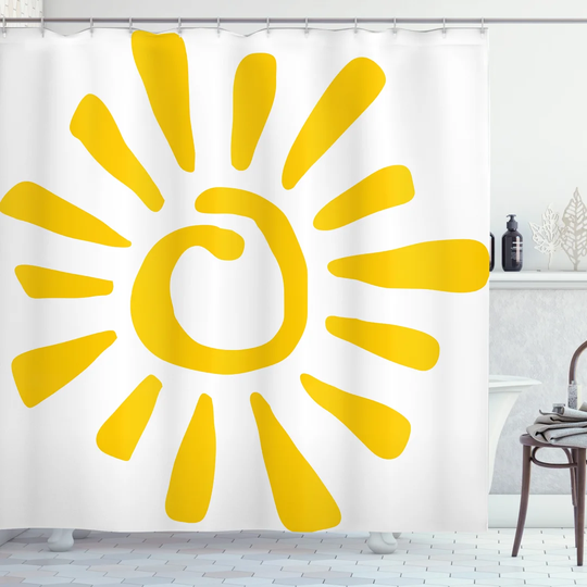 Bianna 13 Piece Polyester Shower Curtain Set