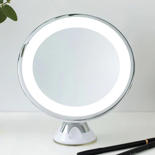 Angulo Magnifying Bathroom Mirror
