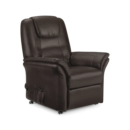 Faux Leather Electric Lift Assist Recliner