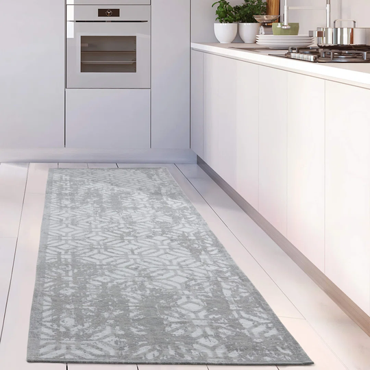 Fannan Flatweave Grey Rug
