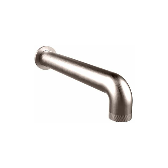 Union Bath Spout - Brushed Nickel - UB0370L - Brushed Nickel - Crosswater