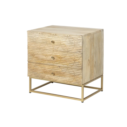 Malvina Side Table with Storage