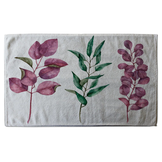Leaves Tea Towel