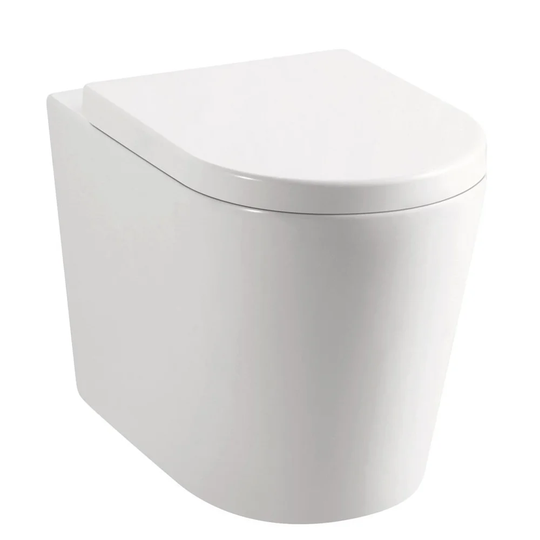 Brodsky Back to Wall Toilet with Soft Close Seat
