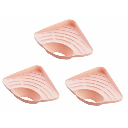 Kitchen Supports, Kitchen Sinks, Kitchen Drain Brackets, Kitchenware, Kitchen Accessories, Kitchen Holders (Pink * 3)