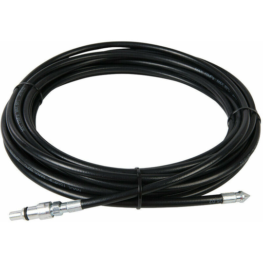 Loops - 10m Pipe Cleaning Pressure Washer Hose 110 Bar Max Blocked Drain Sewer Waste