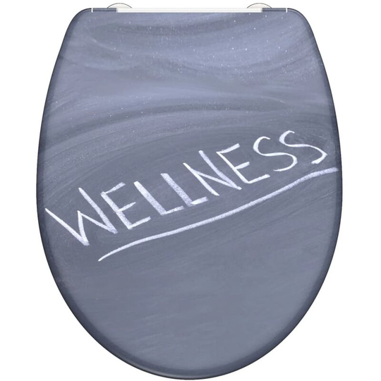 Toilet Seat with Soft-Close Quick Release wellness schütte - Multicolour