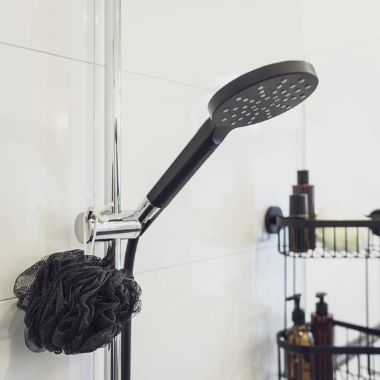 WENKO Design shower hose black matt, 175 Cm