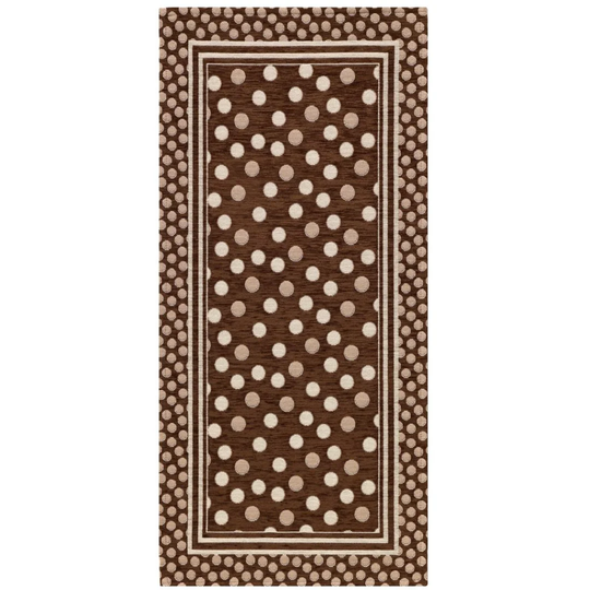 Koa Looped/Hooked Brown Rug