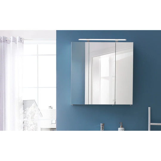 Sofia 70cm x 75cm Surface mount Mirror Cabinet with Lighting