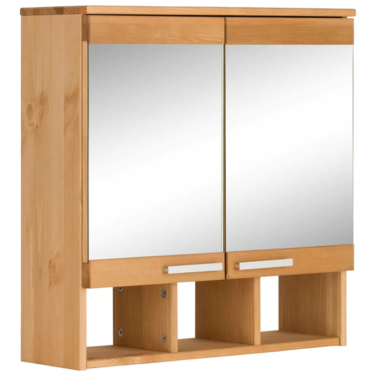 60cm x 62cm Surface Mount Mirror Cabinet with LED Lighting