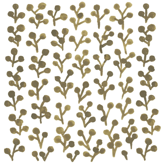 Greenery Motif II by June Erica Vess - Wrapped Canvas Graphic Art