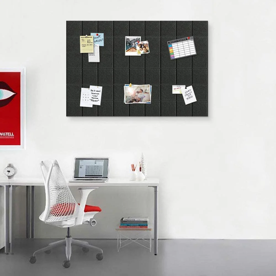 Pin Board Squares Photo Memo Board