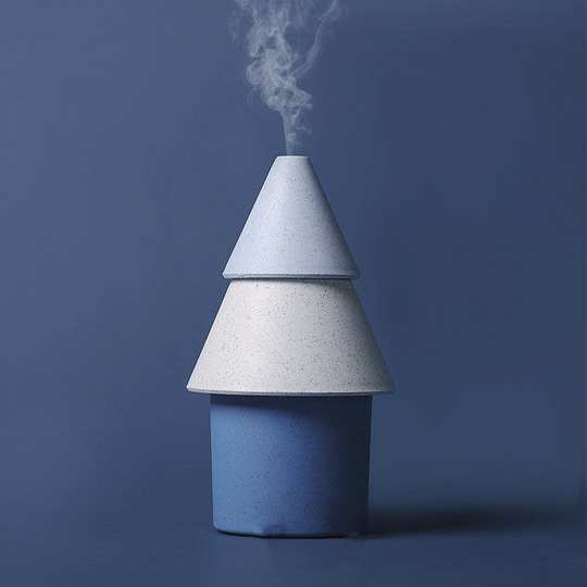 Perleraregb - 250ML usb Air Humidifier Mini Blue Office Desk Humidifier Suitable for Office, Bedroom