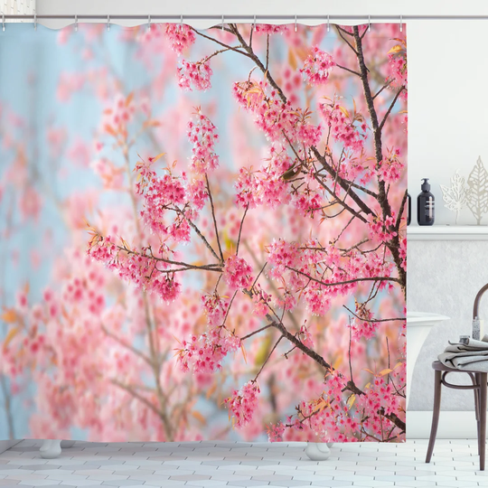 Bonard 13 Piece Polyester Shower Curtain Set