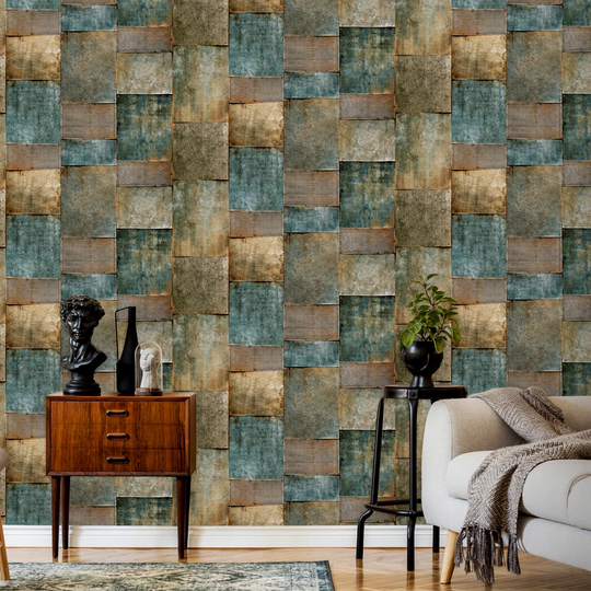 Annastasia 10m x 1.06m Textured Matte Wallpaper Roll