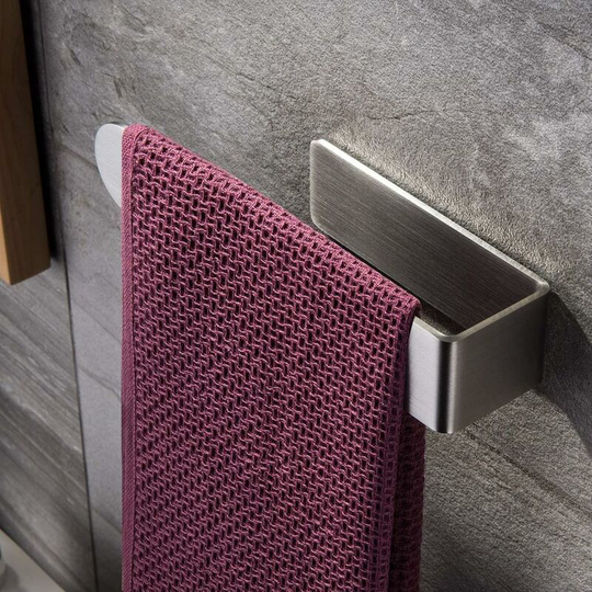 Towel ring Self-adhesive towel holder Without drilling Stainless steel towel rail for bathroom and kitchen