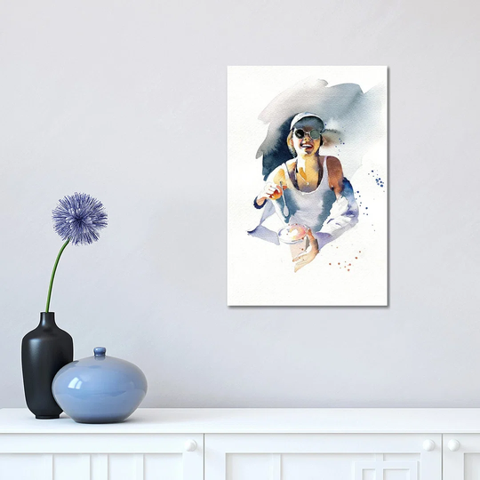 Ice Cream by Marina Ignatova - Wrapped Canvas Painting