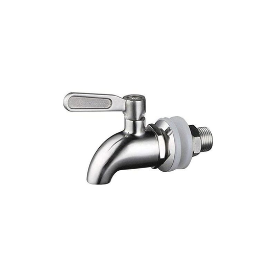 Barrel Tap, 16mm Beverage Dispenser, Beer Barrel Tap, Wine Tap - Stainless Steel & Size