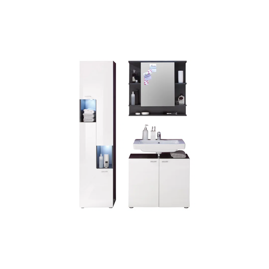 Ashendon 4 Piece 72 mm Bathroom Furniture Set