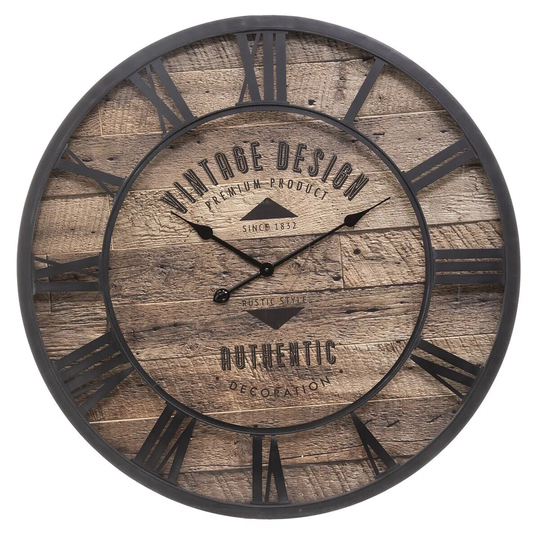 Oversized Halcomb 80cm Silent Wall Clock