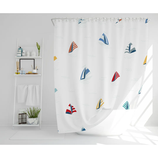Keira Polyester Shower Curtain