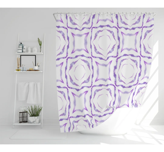 Bruh Polyester Shower Curtain Set