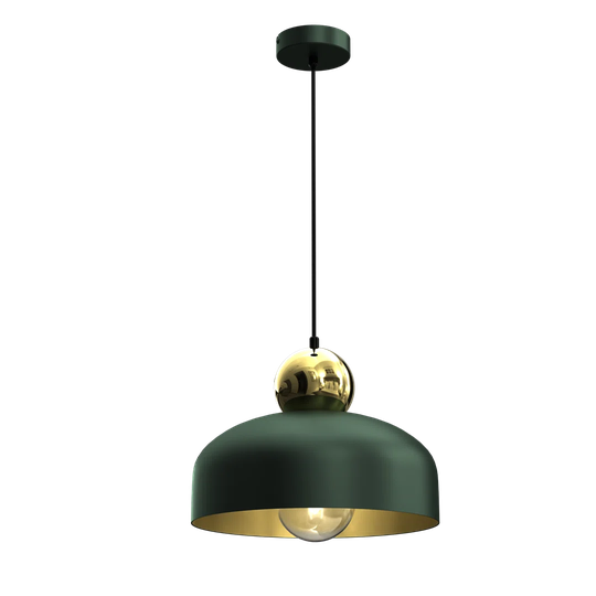 Fairmont Park Pendant Lamp Harald Blue 1Xe27