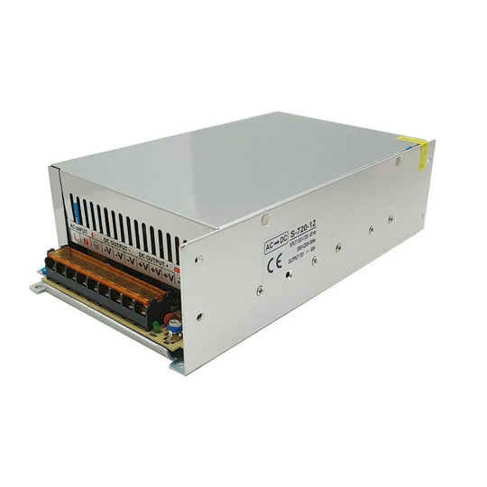 LED Transformer Power Regulator LED Strip Light CCTV Sign Board PSU - 720W