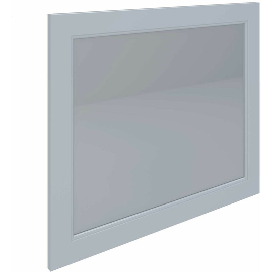 Rak Washington Framed Bathroom Mirror - 650mm h x 785mm w - White