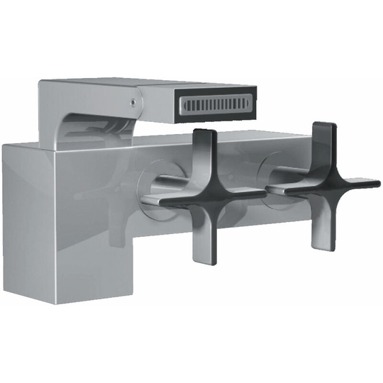 JTP Waterblade Mono Bidet Mixer Tap with Pop Up Waste - Chrome