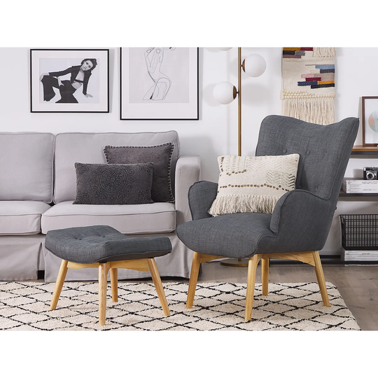 Ledo Armchair and Footstool