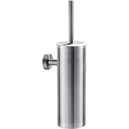 Stainless Steel Toilet Brush, Wall Wall Wall Brush Set, Long Channel Winebrush with Container