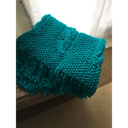 Ewell Big Knit Cable Throw