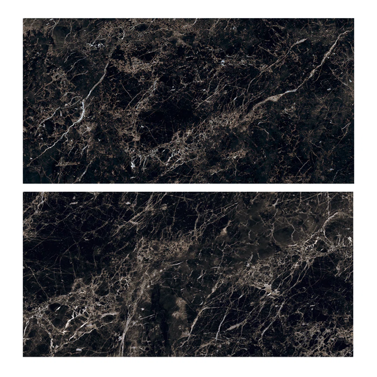 Williamsen 60 x 120 cm Porcelain Singular Tile in Black