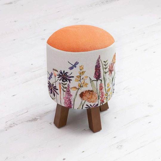 Lillias Monty Stool Prairie Biscay Decorative Stool