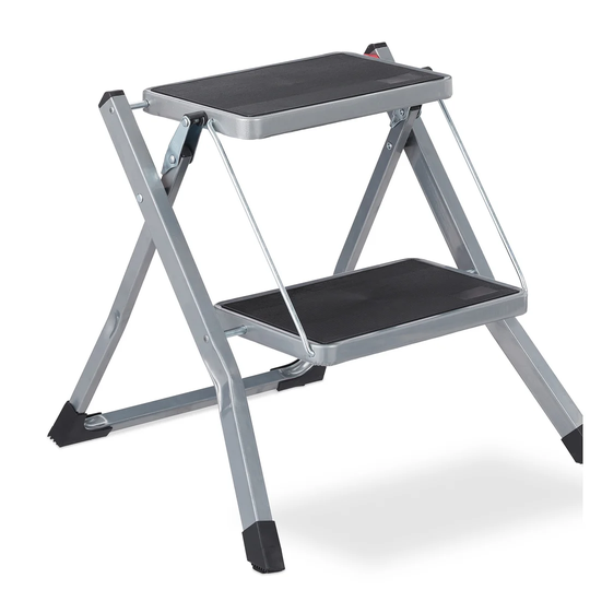 Whitcomb 2-Step Plastic Step Stool
