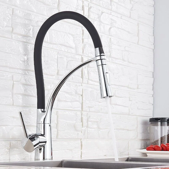 Lassen Pull Out Single Lever Monobloc Tap