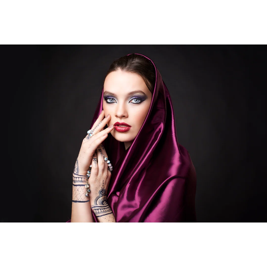 Beautiful Woman by Melanjurga - Wrapped Canvas Photograph
