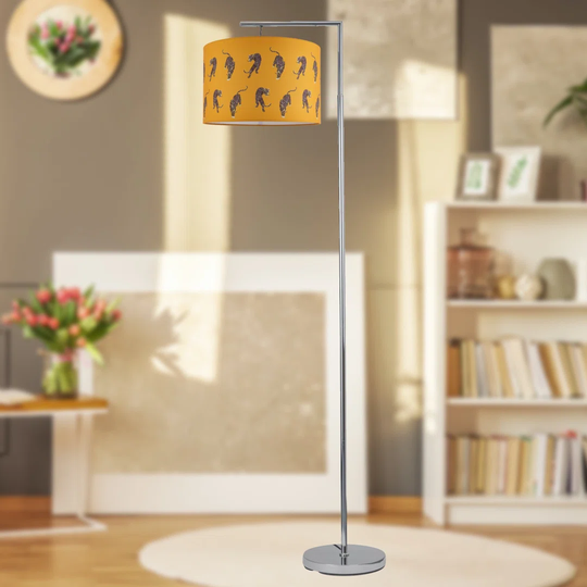 Basug 161.8cm Chrome Arched/Arc Floor Lamp