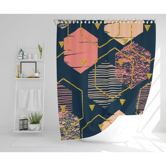 Leamon Polyester Shower Curtain