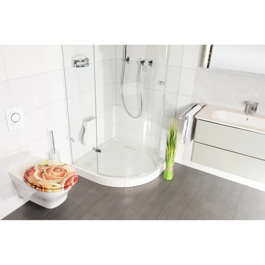 Rose Soft Close Elongated Toilet Seat