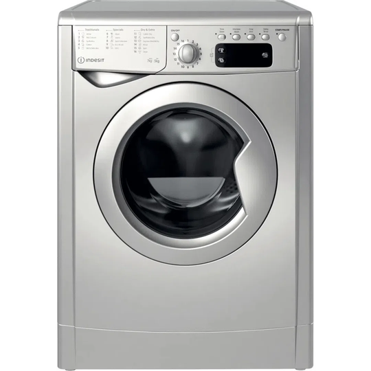 Indesit IWDD75145SUKN 7+5kg Washer Dryer - Silver