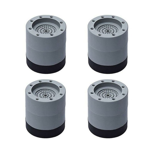 Washing Machine Foot Pads Slipstop Rubber Feet Anti-vibration Washing Machine Support (6CM)