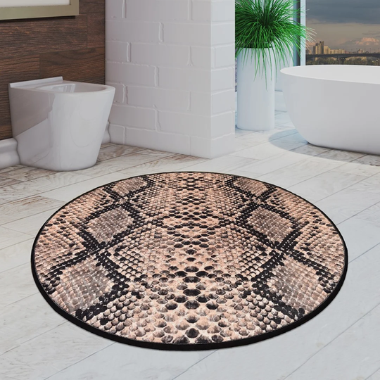 Landyn Circle Bath Mat