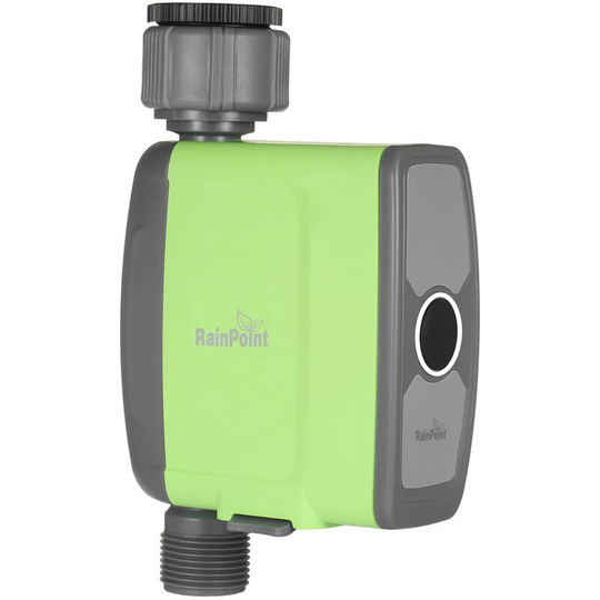 Programmable bt Water Timer Hose Faucet Timer Outdoor Battery Operated Water Flow Meter Automatic Watering Sprinkler System Irrigation Controller