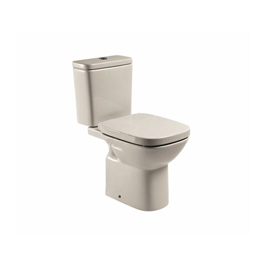 Roca - Debba Close Coupled Toilet with Push Button Cistern - Soft Close Seat