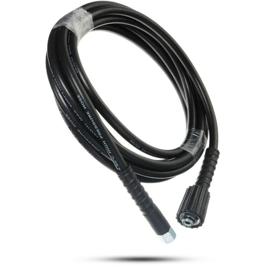 Sunflowergb - 10m Pressure Washer Replacement Hose for Car Washing, Garden Cleaning, M22x1/4npt Threaded Connector, Jet and Drain Hose (10m)